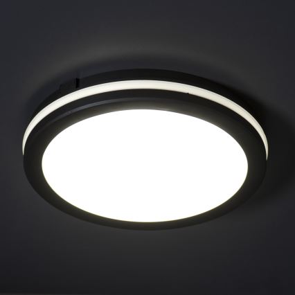 LED Kültéri mennyezeti lámpa BENO E LED/40W/230V 3000/4000/6500K átm. 40 cm IP65 fekete