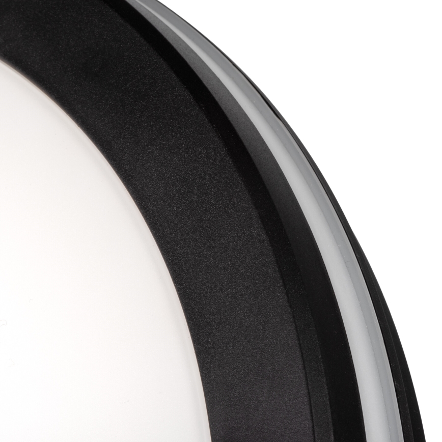 LED Kültéri mennyezeti lámpa BENO ECO LED/40W/230V 3000/4000/6500K átm. 40 cm IP65 fekete