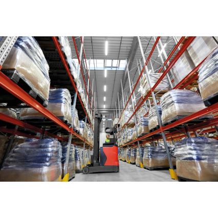 LED ipari fénycsöves világítás MAH MAX LED/38W/230V 4000K IP65 fekete