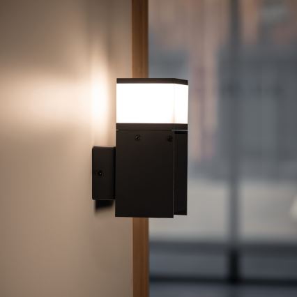 Kültéri fali lámpa aljzattal DASTEN 1xG9/11W/230V IP44 antracit