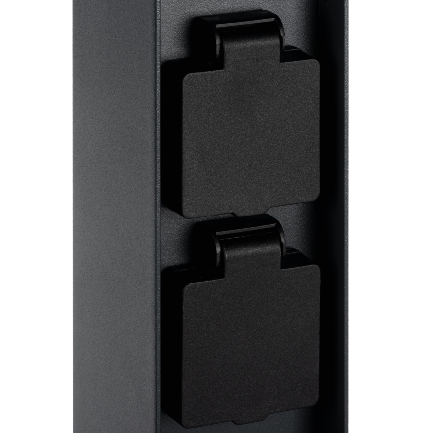 Kültéri lámpa 2 aljzattal DASTEN 1xG9/11W/230V 30 cm IP44 antracit