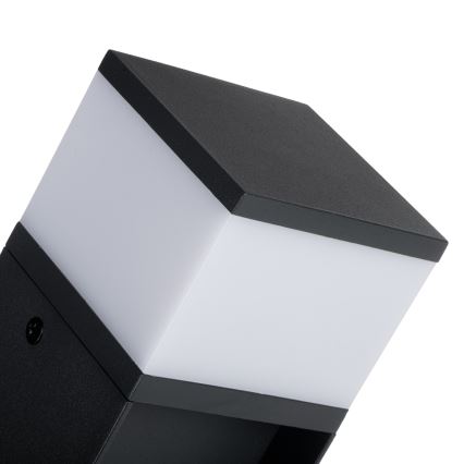 Kültéri lámpa 2 aljzattal DASTEN 1xG9/11W/230V 50 cm IP44 fekete