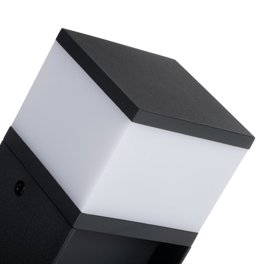 Kültéri lámpa 2 aljzattal DASTEN 1xG9/11W/230V 50 cm IP44 fekete