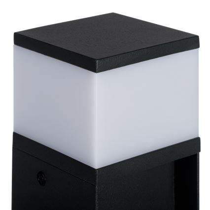 Kültéri lámpa 2 aljzattal DASTEN 1xG9/11W/230V 50 cm IP44 fekete
