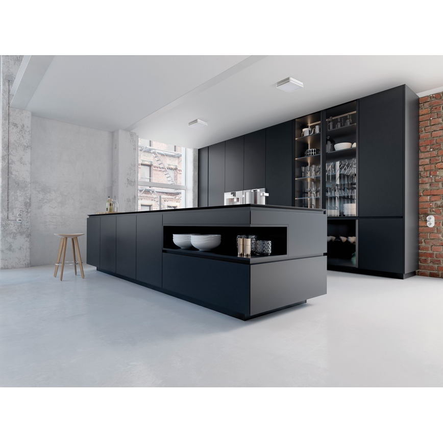 LED Kültéri mennyezeti lámpa BENO LED/12/18W/230V 3000/3500/4000K IP65 fehér szögletes