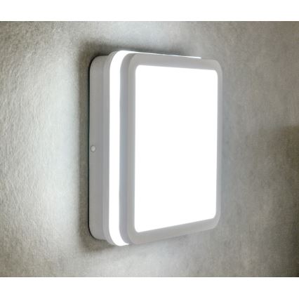 LED Kültéri mennyezeti lámpa BENO LED/24/30W/230V 3000/3500/4000K IP65 fehér szögletes