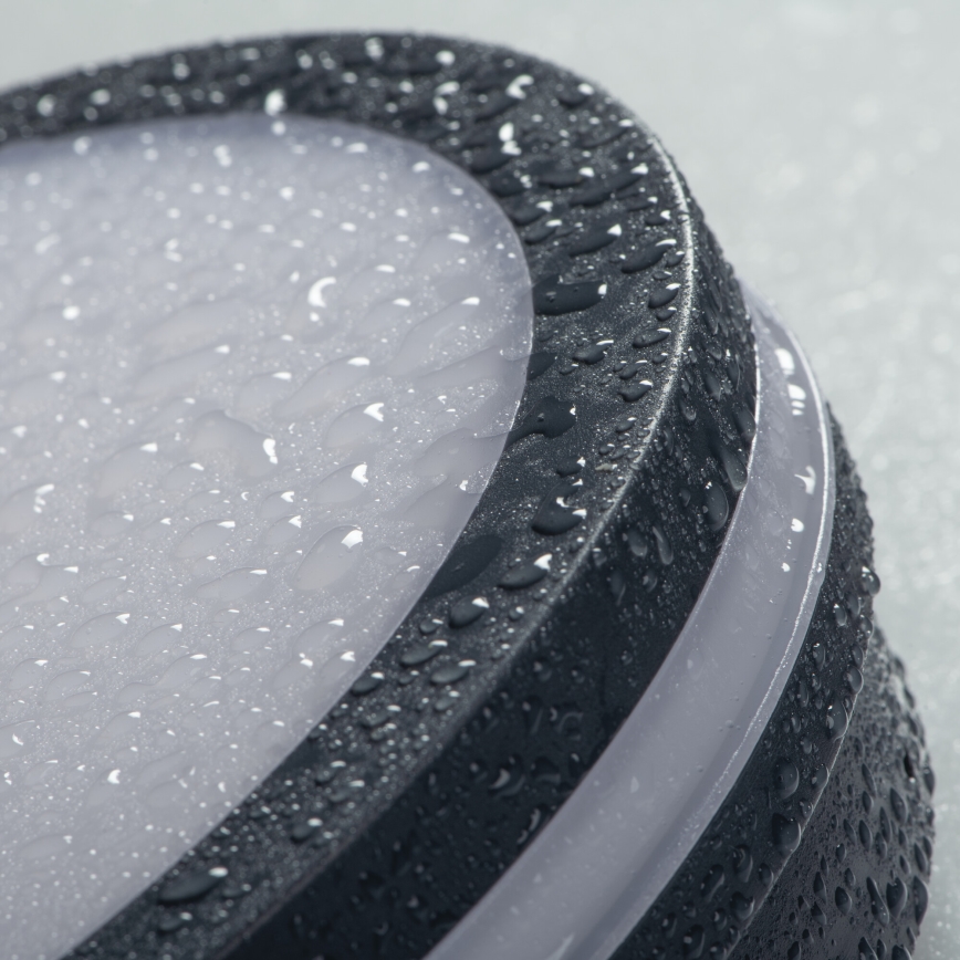 LED Kültéri mennyezeti lámpa mozgásérzékelővel BENO LED/24/30W/230V 3000/3500/4000K IP65 antracit kerek