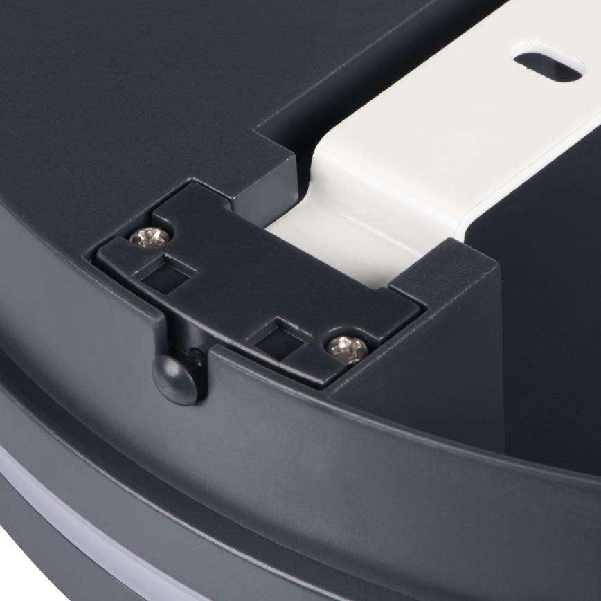 LED Kültéri mennyezeti lámpa mozgásérzékelővel BENO LED/24/30W/230V 3000/3500/4000K IP65 antracit kerek