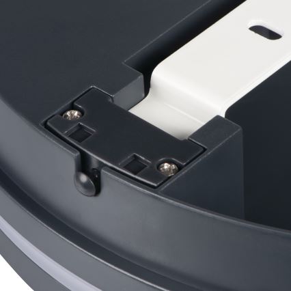 LED Kültéri mennyezeti lámpa BENO LED/12/18W/230V 3000/3500/4000K IP65 antracit kerek