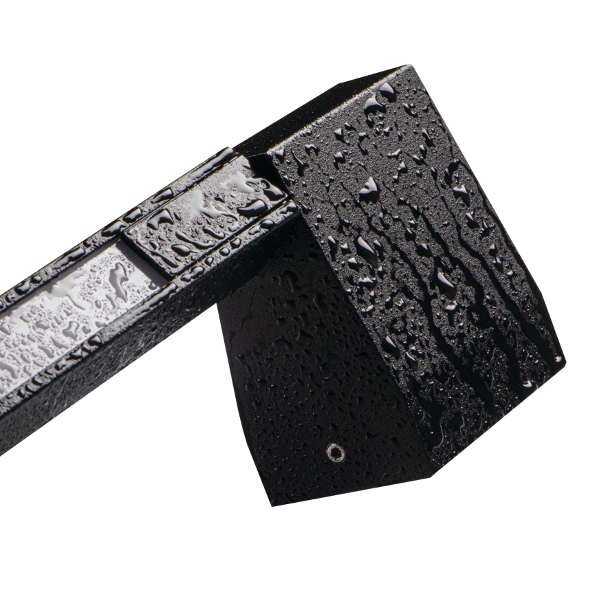 LED Kültéri fali lámpa YALTE LED/10W/230V 3000K IP54 fekete