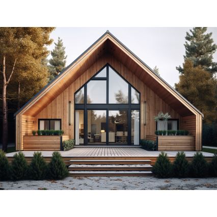 LED Kültéri fali lámpa YALTE LED/11W/230V 4000K IP54 fekete