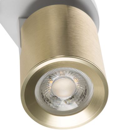 Spotlámpa LAURIN 2xGU10/10W/230V réz/fehér