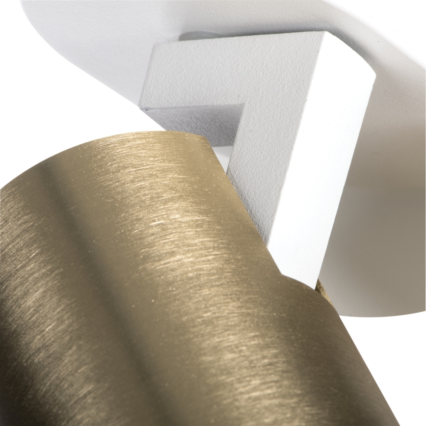 Spotlámpa LAURIN 3xGU10/10W/230V réz/fehér