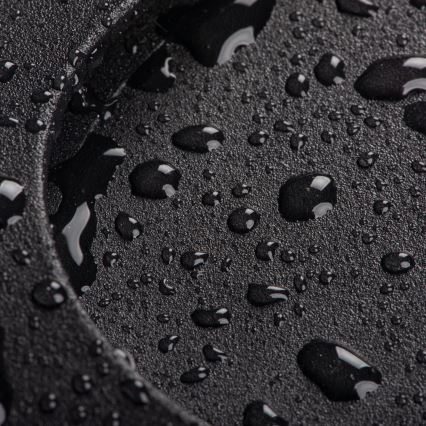 LED lépcsővilágító lámpa EXIN LED/2,5W/230V 4000K IP65 fekete szögletes