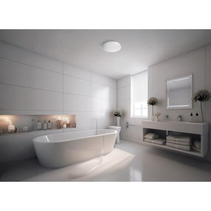 LED fürdőszobai mennyezeti lámpatest ENELO LED/17W/230V átm. 32 cm IP44