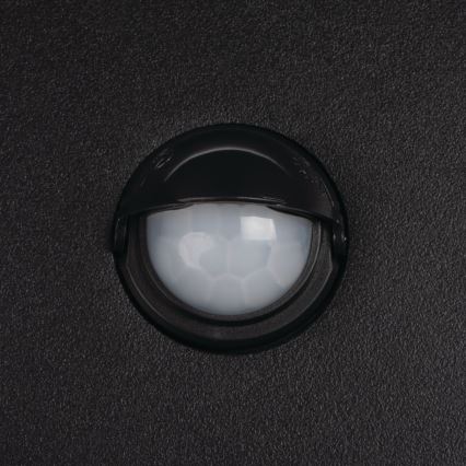 LED kültéri fali lámpa mozgás- és szürkületérzékelővel XERTO LED/20W/230V 3000/4000/6500K IP44 fekete