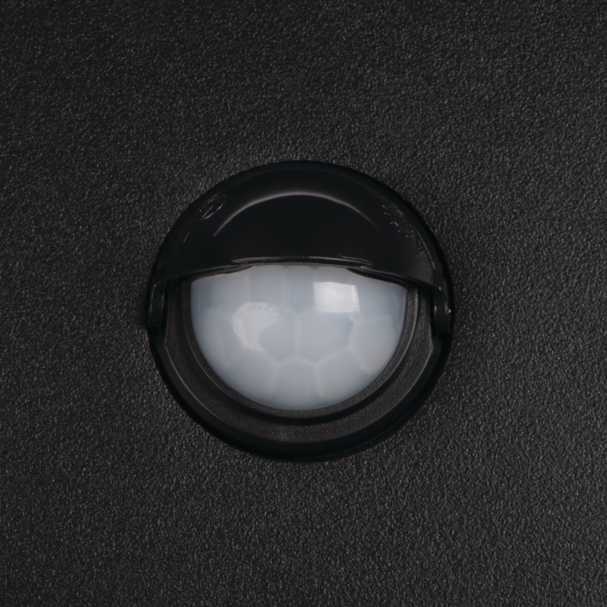 LED kültéri fali lámpa mozgás- és szürkületérzékelővel XERTO LED/20W/230V 3000/4000/6500K IP44 fekete