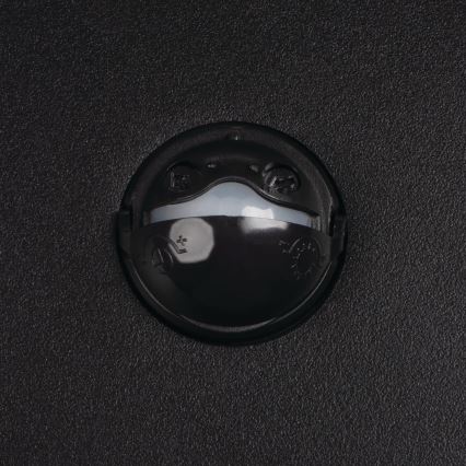 LED kültéri fali lámpa mozgás- és szürkületérzékelővel XERTO LED/20W/230V 3000/4000/6500K IP44 fekete