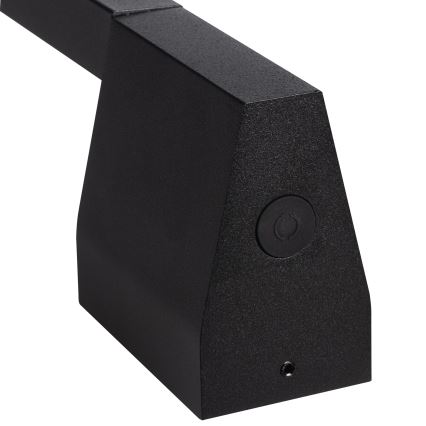 LED kültéri fali lámpatest YALTE LED/12W/230V 3000/4000/6500K 123 cm IP54 fekete