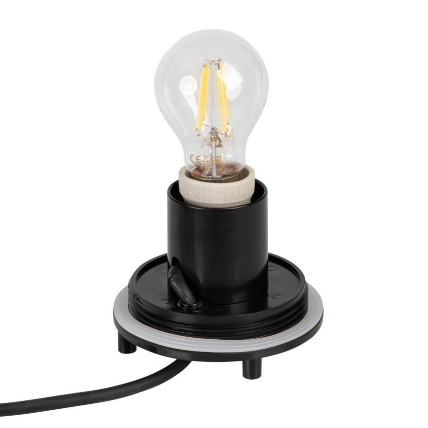 STONO kültéri lámpa 1xE27/15W/230V, átm. 20 cm, IP65, fehér