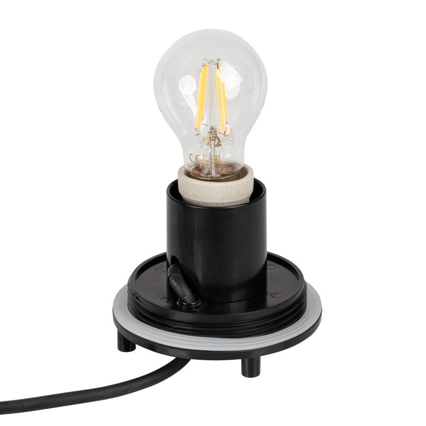 Kültéri lámpa STONO 1xE27/20W/230V átm. 40 cm IP65 fehér