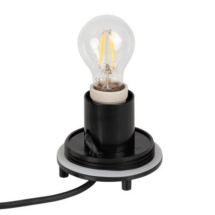 Kültéri lámpa STONO 1xE27/20W/230V, átmérő 40 cm, IP65, bézs