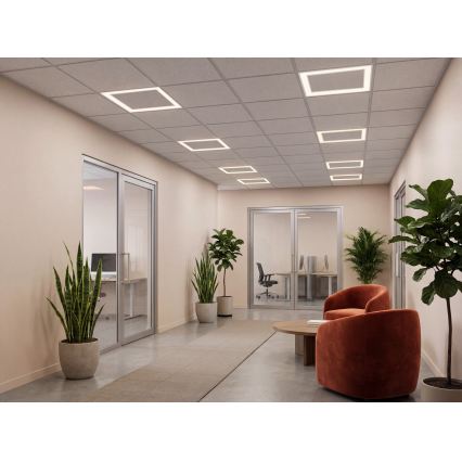 LED álmennyezeti keret AVAR LED/32W/230V 3000/4000/6000K 60x60 cm UGR19