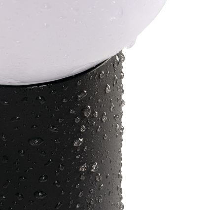 Kültéri fali lámpa mozgás- és alkonyérzékelővel STONO 1xE27/15W/230V IP65 antracit