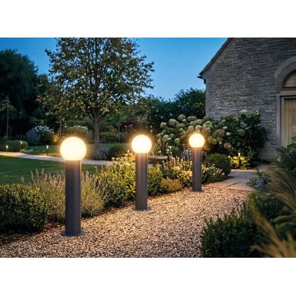 STONO kültéri lámpa 1xE27/15W/230V, 80 cm, IP65, antracit