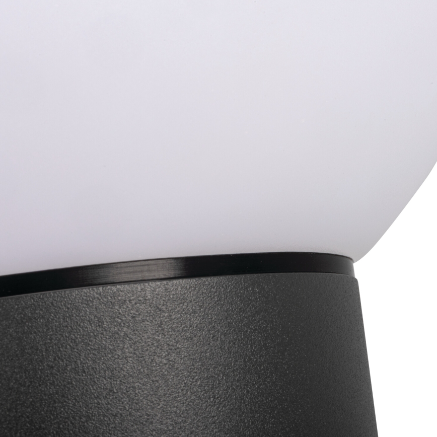 Kültéri lámpa mozgás- és alkonyérzékelővel STONO 1xE27/15W/230V 80 cm IP65 antracit