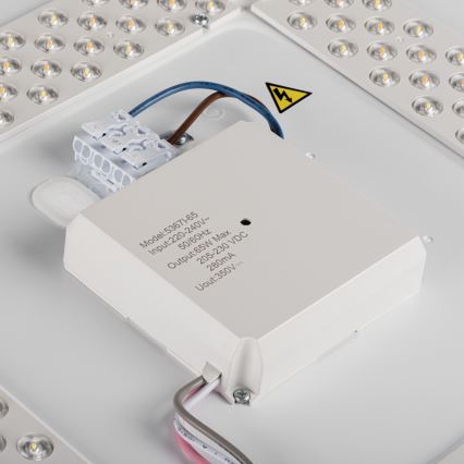 LED dimmelhető mennyezeti lámpa LIXAN LED/65W/230V 3000–6500K átmérő 48,6 cm fehér/fekete + távirányító