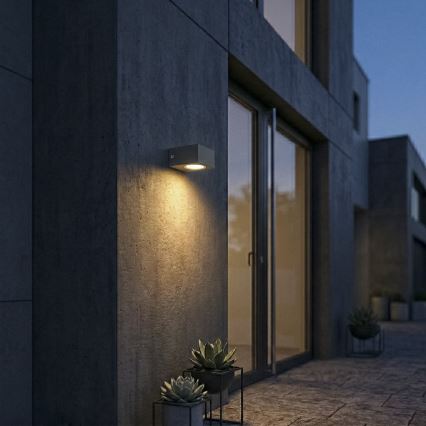 Kültéri fali lámpatest LEGINO 1xGX53/11W/230V 80 cm IP65 antracitszürke