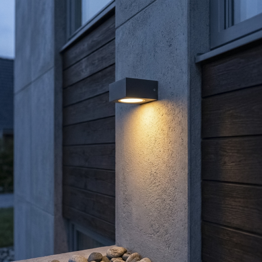 Kültéri fali lámpatest LEGINO 1xGX53/11W/230V 80 cm IP65 antracitszürke