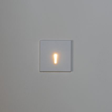 LED lépcsővilágító lámpatest MAGNIK LED/1,7W/230V 2700/3300/3900/4600/5700K fehér szögletes