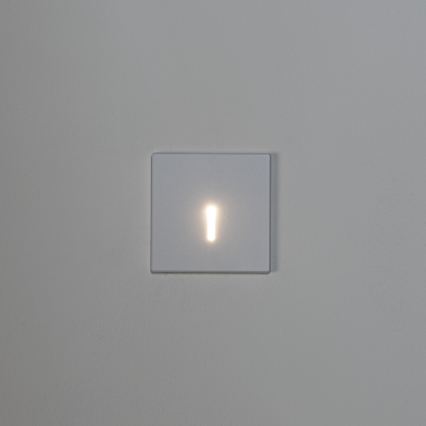 LED lépcsővilágító lámpatest MAGNIK LED/1,7W/230V 2700/3300/3900/4600/5700K fehér szögletes