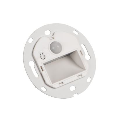 LED lépcsővilágító lámpa mozgás- és alkonyérzékelővel MAGNIK LED/1,7W/230V 2700/3300/3900/4600/5700K fehér kerek