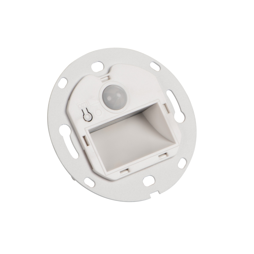LED lépcsővilágító lámpa mozgás- és alkonyérzékelővel MAGNIK LED/1,7W/230V 2700/3300/3900/4600/5700K fehér kerek