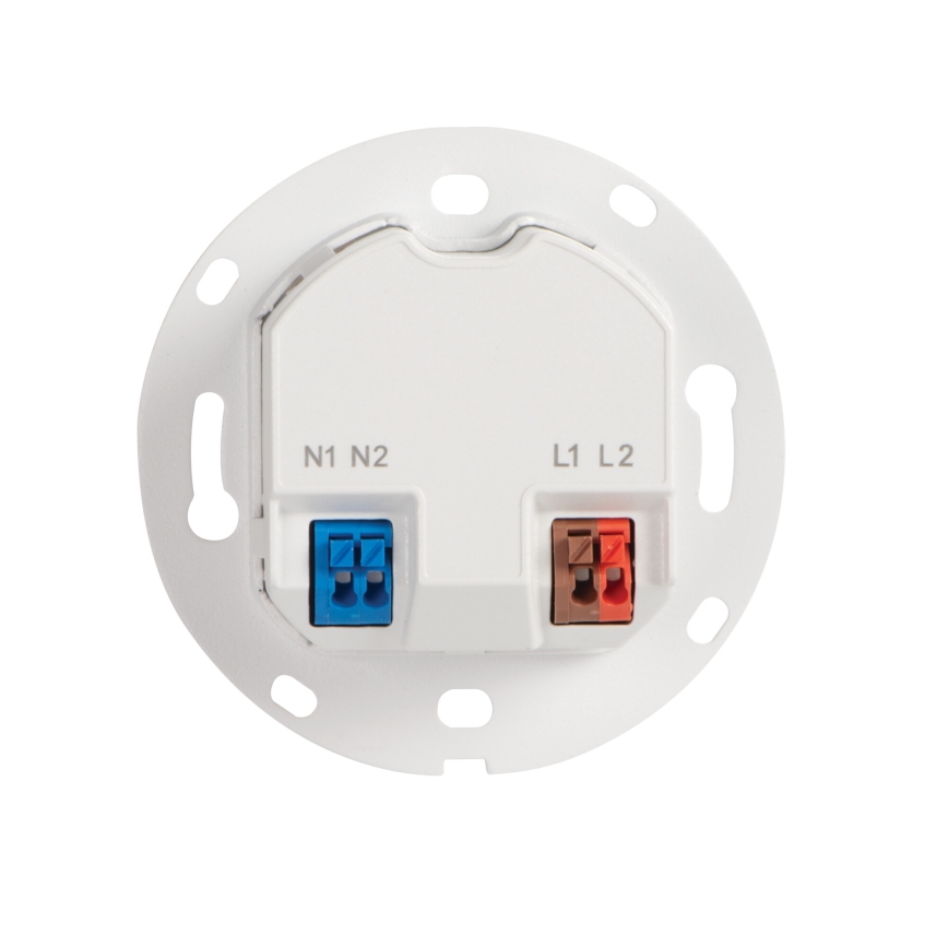 LED lépcsővilágító lámpa mozgás- és alkonyérzékelővel MAGNIK LED/1,7W/230V 2700/3300/3900/4600/5700K fehér kerek