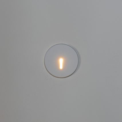 LED lépcsővilágító MAGNIK LED/1,7W/230V 2700/3300/3900/4600/5700K fehér kerek