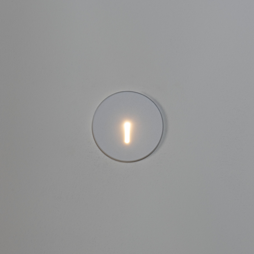 LED lépcsővilágító MAGNIK LED/1,7W/230V 2700/3300/3900/4600/5700K fehér kerek
