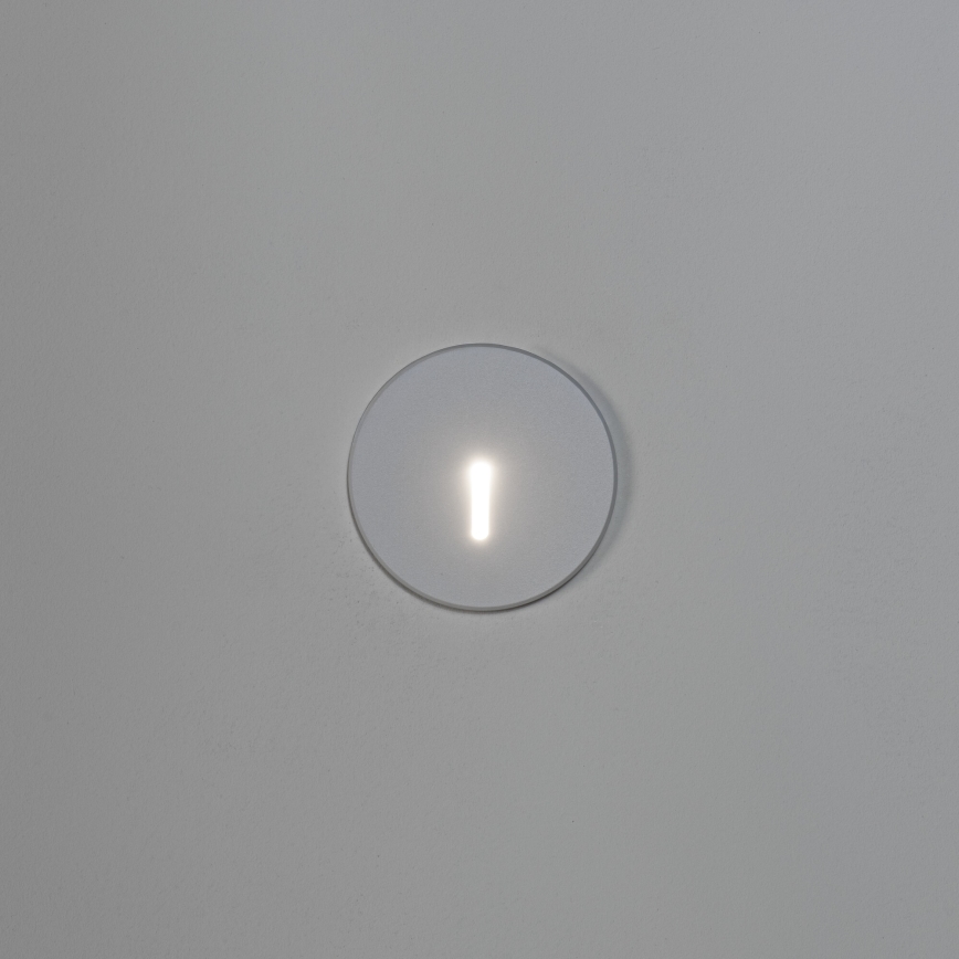 LED lépcsővilágító MAGNIK LED/1,7W/230V 2700/3300/3900/4600/5700K fehér kerek