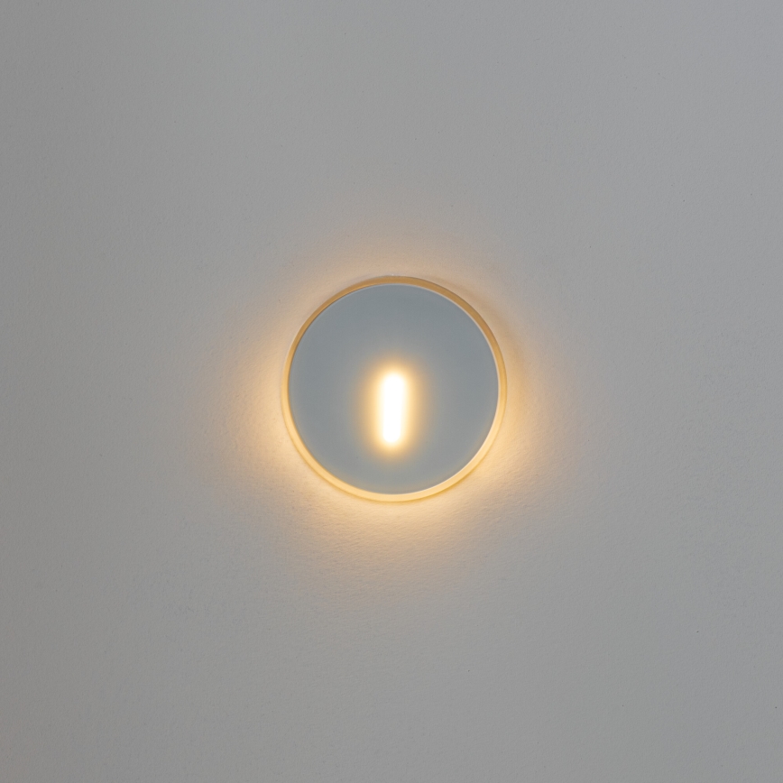 LED lépcsővilágító lámpa MAGNIK LED/1,7W/230V 2700/3300/3900/4600/5700K fehér kerek