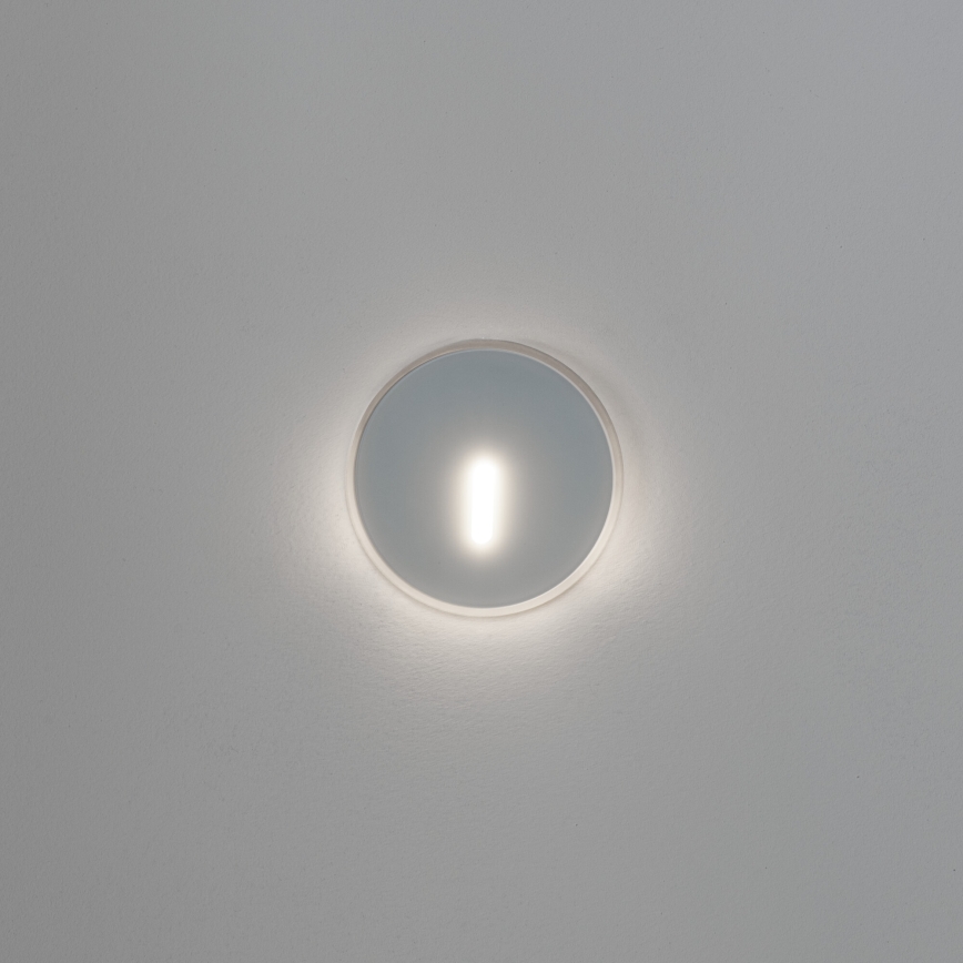 LED lépcsővilágító lámpa MAGNIK LED/1,7W/230V 2700/3300/3900/4600/5700K fehér kerek