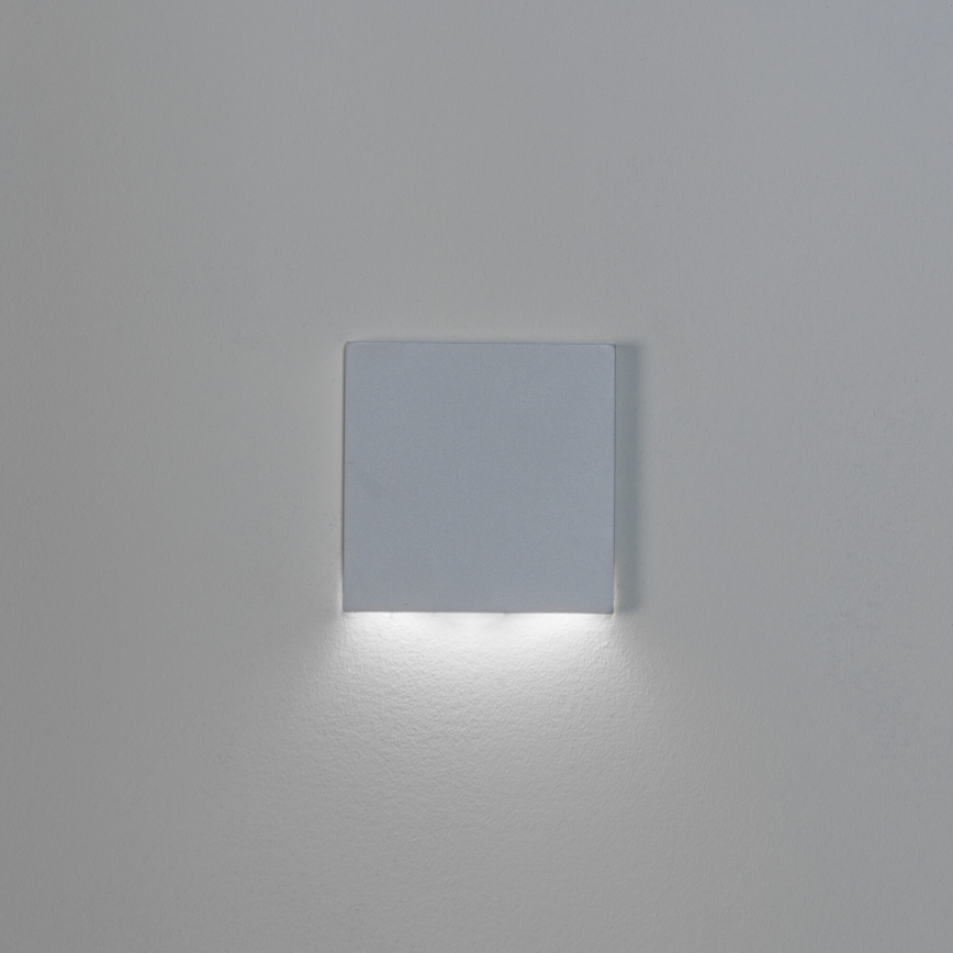 LED lépcsővilágítási lámpatest MAGNIK LED/1,7W/230V 2700/3300/3900/4600/5700K fehér szögletes