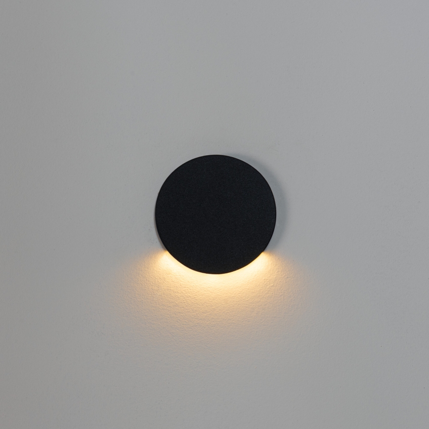 LED lépcsővilágító lámpa MAGNIK LED/1,7W/230V 2700/3300/3900/4600/5700K fekete kerek