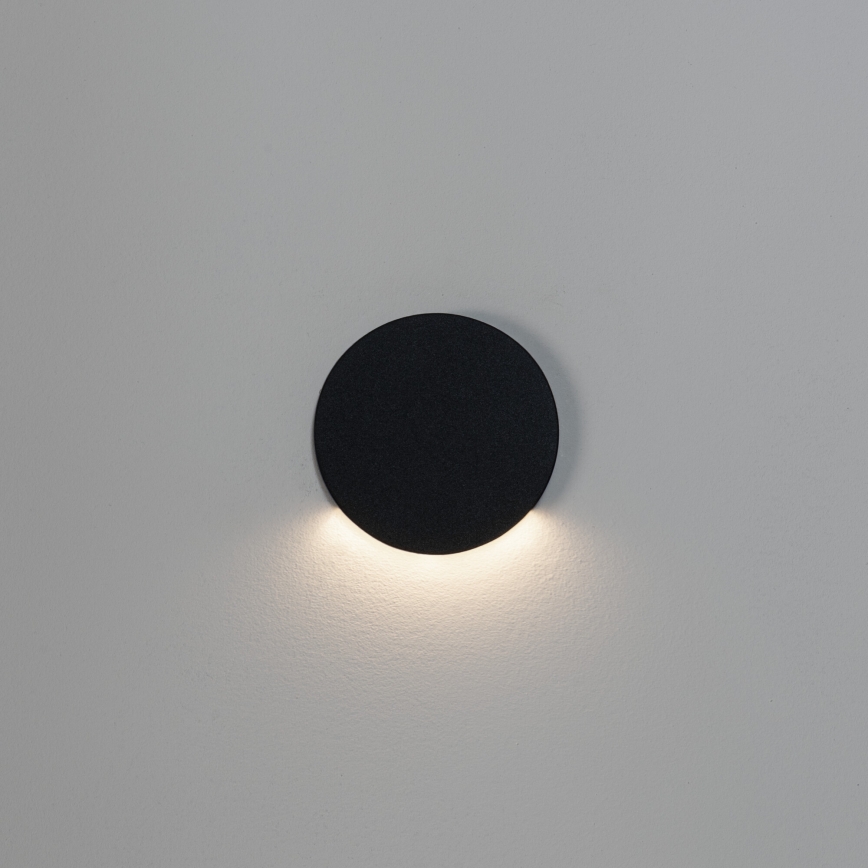 LED lépcsővilágító lámpa MAGNIK LED/1,7W/230V 2700/3300/3900/4600/5700K fekete kerek
