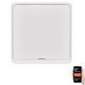 Kapcsoló 1 gombos GoSmart 1xCR2430 Tuya fehér