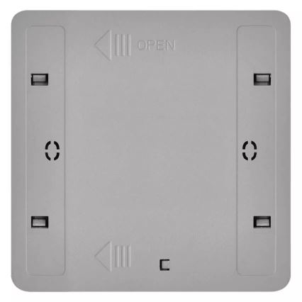 Kapcsoló 1 gombos GoSmart 1xCR2430 Tuya fekete