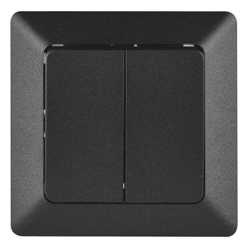 Kapcsoló soros 250V/10A antracit