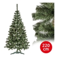 Karácsonyfa CONE 220 cm ezüstfenyő